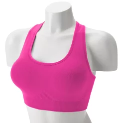 Tek Gear® Seamless Low-Impact Sports Bra -Tek Gear store 2976589 Fuchsia Cashmere