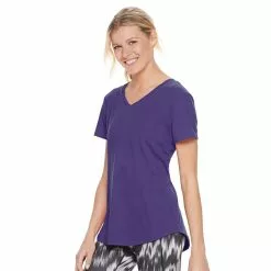 Women's Tek Gear® Essential Short Sleeve Tee -Tek Gear store 3090387 Blake Grape