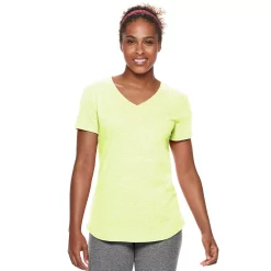 Women's Tek Gear® Essential Short Sleeve Tee -Tek Gear store 3090387 Green Romantica