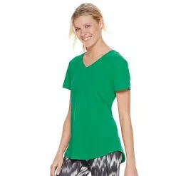 Women's Tek Gear® Essential Short Sleeve Tee -Tek Gear store 3090387 Monet Green