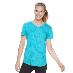 Women's Tek Gear® Essential Burnout Tee 113 Women's Tek Gear® Essential Burnout Tee -Tek Gear store 3090912 Burnout Blue Print