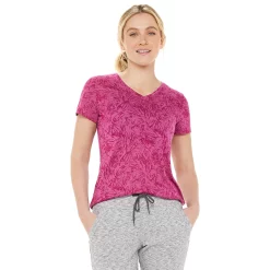 Women's Tek Gear® Essential Burnout Tee 121 Women's Tek Gear® Essential Burnout Tee -Tek Gear store 3090912 Burnout Deep Pink