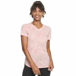 Women's Tek Gear® Essential Burnout Tee 120 Women's Tek Gear® Essential Burnout Tee -Tek Gear store 3090912 Burnout Light Pink