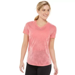 Women's Tek Gear® Essential Burnout Tee 66 Women's Tek Gear® Essential Burnout Tee -Tek Gear store 3090912 Coral