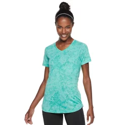 Women's Tek Gear® Essential Burnout Tee 99 Women's Tek Gear® Essential Burnout Tee -Tek Gear store 3090912 Marble Green