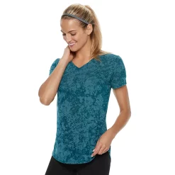 Women's Tek Gear® Essential Burnout Tee 84 Women's Tek Gear® Essential Burnout Tee -Tek Gear store 3090912 Marble Night Blue
