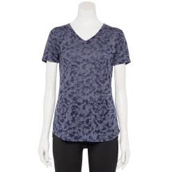 Women's Tek Gear® Essential Burnout Tee 78 Women's Tek Gear® Essential Burnout Tee -Tek Gear store 3090912 New Navy Burnout