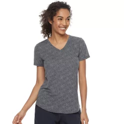 Women's Tek Gear® Essential Burnout Tee 112 Women's Tek Gear® Essential Burnout Tee -Tek Gear store 3090912 Speckled Gray