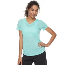 Women's Tek Gear® Essential Burnout Tee 91 Women's Tek Gear® Essential Burnout Tee -Tek Gear store 3090912 Speckled Green