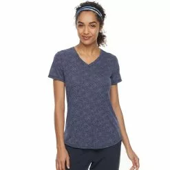 Women's Tek Gear® Essential Burnout Tee 88 Women's Tek Gear® Essential Burnout Tee -Tek Gear store 3090912 Speckled Navy