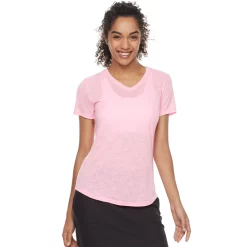 Women's Tek Gear® Essential Burnout Tee 109 Women's Tek Gear® Essential Burnout Tee -Tek Gear store 3090912 Speckled Pink