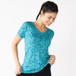 Women's Tek Gear® Essential Burnout Tee 73 Women's Tek Gear® Essential Burnout Tee -Tek Gear store 3090912 Teal Burnout
