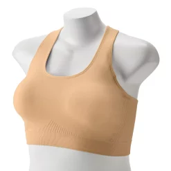 Plus Size Tek Gear® Seamless Low-Impact Sports Bra -Tek Gear store 3548821 Mini Latte