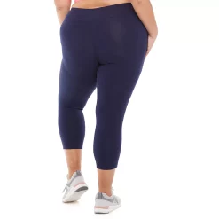 Plus Size Tek Gear® Essential High-Waisted Capri Leggings 19 Plus Size Tek Gear® Essential High-Waisted Capri Leggings -Tek Gear store 4215123 ALT