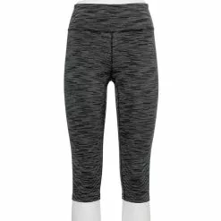 Women's Tek Gear® Core Performance Skimmer Leggings 7 Women's Tek Gear® Core Performance Skimmer Leggings -Tek Gear store 4264019 Black Gray