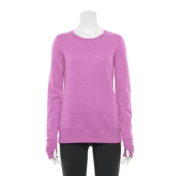 Women's Tek Gear® Ultrasoft Fleece Crewneck Sweatshirt 19 Women's Tek Gear® Ultrasoft Fleece Crewneck Sweatshirt -Tek Gear store 4302798 Lavender Maypop