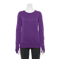 Women's Tek Gear® Ultrasoft Fleece Crewneck Sweatshirt 17 Women's Tek Gear® Ultrasoft Fleece Crewneck Sweatshirt -Tek Gear store 4302798 Orchid Gazebo