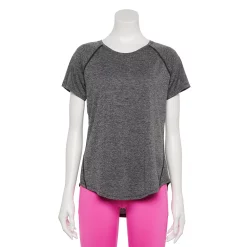 Women's Tek Gear® Performance Core Crewneck Tee -Tek Gear store 5015168 Charcoal