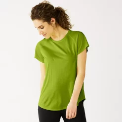 Women's Tek Gear® Performance Core Crewneck Tee -Tek Gear store 5015168 Encore Olive