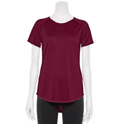 Women's Tek Gear® Performance Core Crewneck Tee -Tek Gear store 5015168 Night Sangria