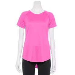 Women's Tek Gear® Performance Core Crewneck Tee -Tek Gear store 5015168 Pink Trillion