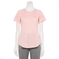 Women's Tek Gear® Performance Core Crewneck Tee -Tek Gear store 5015168 Purple Spacedye