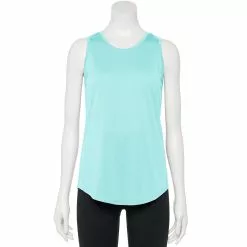 Women's Tek Gear® Core Crewneck Tank -Tek Gear store 5019963 Aqua Crystal