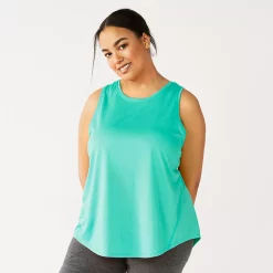 Plus Size Tek Gear® Performance Core Tank -Tek Gear store 5025837 Aruba Bay