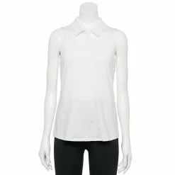 Women's Tek Gear® Sleeveless Golf Polo -Tek Gear store 5068427 Modern White