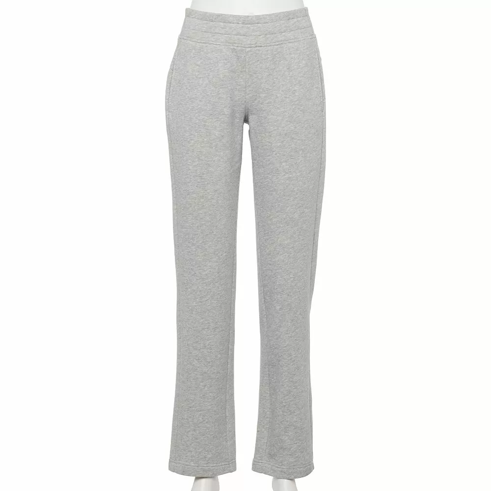Women's Tek Gear® Ultrasoft Fleece Straight-Leg Pants 2 Women's Tek Gear® Ultrasoft Fleece Straight-Leg Pants - Image 2