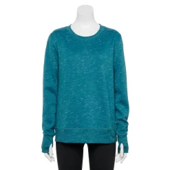 Petite Tek Gear® Ultrasoft Fleece Crewneck Sweatshirt -Tek Gear store 5146364 Wetlands