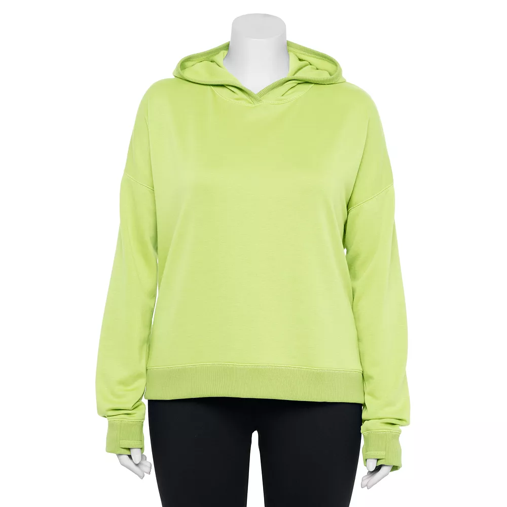 Plus Size Tek Gear® Stretch Fleece Hoodie 2 Plus Size Tek Gear® Stretch Fleece Hoodie - Image 2