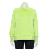 Plus Size Tek Gear® Stretch Fleece Funnel Neck Top 7 Plus Size Tek Gear® Stretch Fleece Funnel Neck Top -Tek Gear store 5198043 Green Romantica