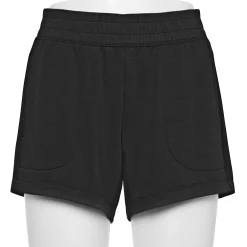 Women's Tek Gear® Stretch Fleece Shorts -Tek Gear store 5209217 Black