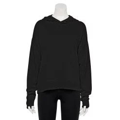 Women's Tek Gear® Stretch Fleece Hoodie -Tek Gear store 5212789 Black