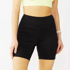 Plus Size Tek Gear® Core 7-in. High-Waisted Bike Shorts