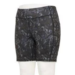 Plus Size Tek Gear® Core 7-in. High-Waisted Bike Shorts -Tek Gear store 5227482 Slate Shapes