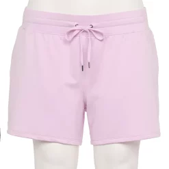 Plus Size Tek Gear® Weekend French Terry Shorts -Tek Gear store 5230775 Daydream Purple