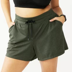 Plus Size Tek Gear® Weekend French Terry Shorts