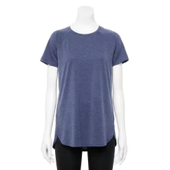 Women's Tek Gear® High Slit Tunic Tee -Tek Gear store 5232496 Navy Romance