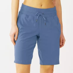 Women's Tek Gear® Essential Bermuda Shorts 14 Women's Tek Gear® Essential Bermuda Shorts -Tek Gear store 5234540 Presley Purple