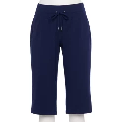 Women's Tek Gear® Essential Workout Skimmer Capris 6 Women's Tek Gear® Essential Workout Skimmer Capris -Tek Gear store 5234830 Navy Romance