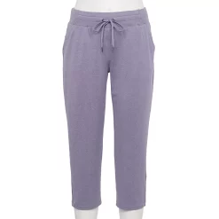Women's Tek Gear® Weekend French Terry Capris -Tek Gear store 5235143 Grape Yard
