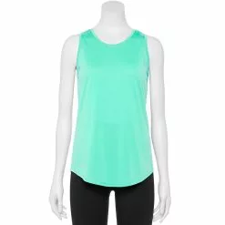 Petite Tek Gear® Core Crewneck Tank 12 Petite Tek Gear® Core Crewneck Tank -Tek Gear store 5236238 Aqua Stone