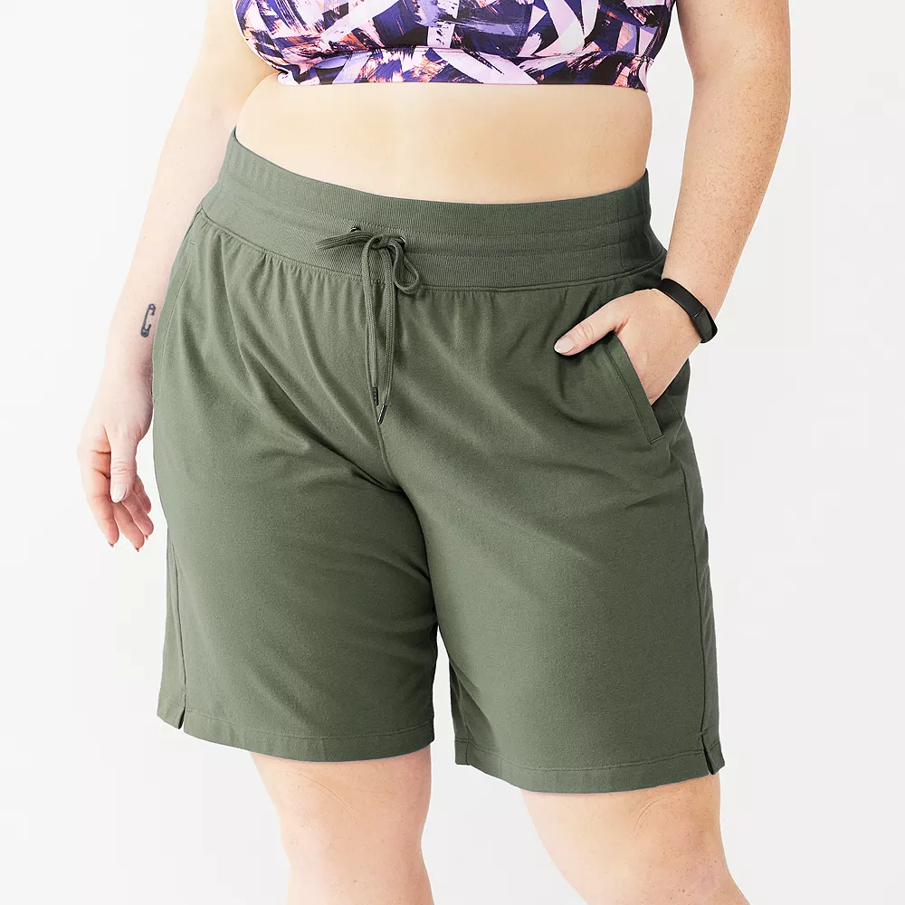 Plus Size Tek Gear® Essential Bermuda Shorts 2 Plus Size Tek Gear® Essential Bermuda Shorts - Image 2