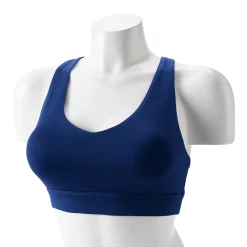 Tek Gear® Core Medium-Impact V-Neck Sports Bra -Tek Gear store 5256799 Chandler Navy