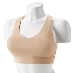 Tek Gear® Core Medium-Impact V-Neck Sports Bra -Tek Gear store 5256799 Mini Latte