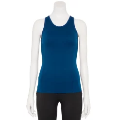Women's Tek Gear® Seamless Racerback Tank -Tek Gear store 5256946 Blue Crayon