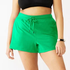 Plus Size Tek Gear® Essential Drawstring Shorts 19 Plus Size Tek Gear® Essential Drawstring Shorts -Tek Gear store 5280466 Monet Green