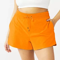 Plus Size Tek Gear® Essential Drawstring Shorts 22 Plus Size Tek Gear® Essential Drawstring Shorts -Tek Gear store 5280466 Orange Jazz